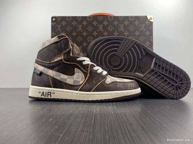 Boostmaster lin LV Air Jordan x 1 OFF-WHITE 0824